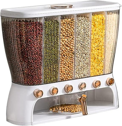 6 GRID DRY FOOD DISPENSER