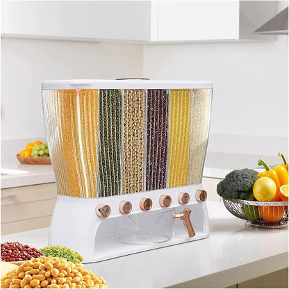 6 GRID DRY FOOD DISPENSER
